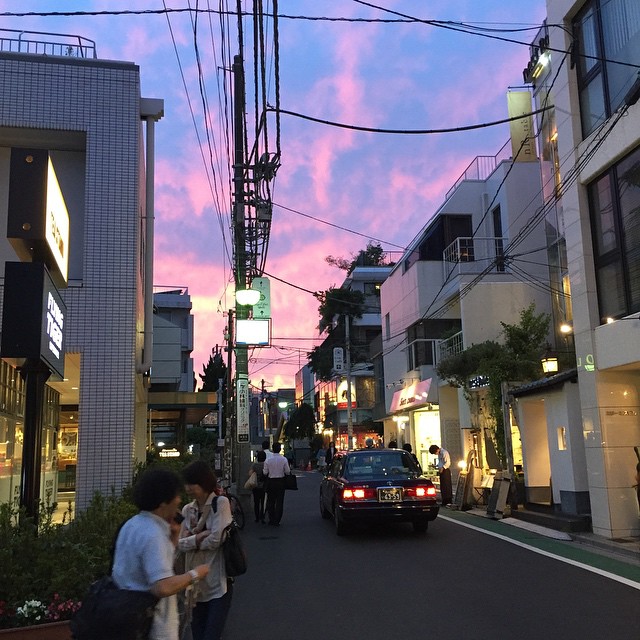 Last sunset in Tokyo (this time) #nofilter