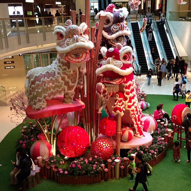 Left over CNY decorations