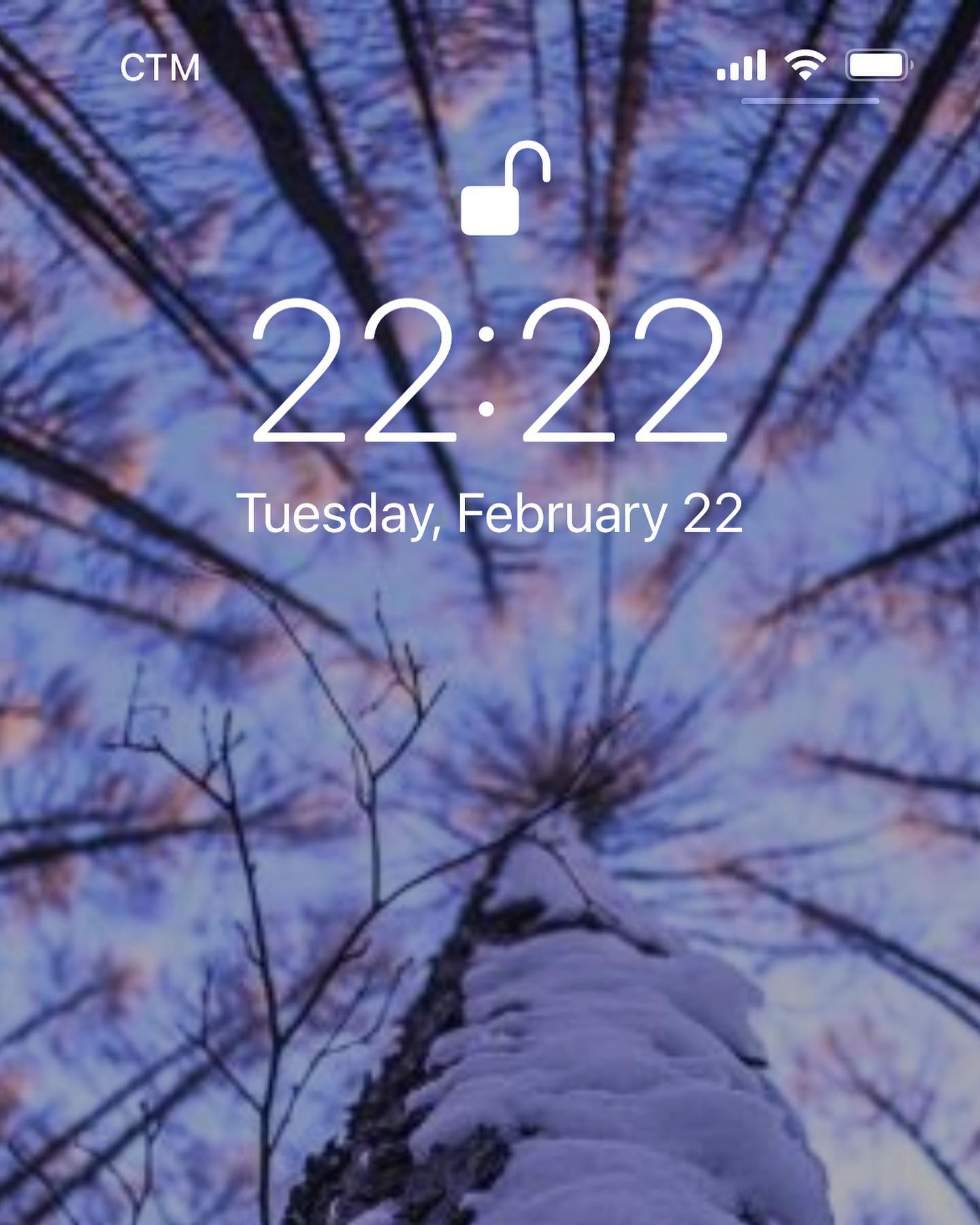 Tuesday, February 22, 2022, 22:22, 農曆正月廿二
